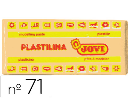 Barra 150g. plastilina Jovi 71 carne